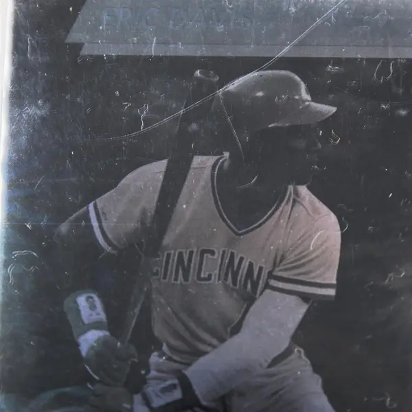 Vintage Upper Deck 1991 Grand Slam Eric Davis Holographic Baseball Card
