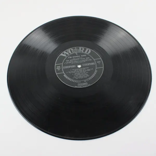 Word I'm Gonna Sing Folk Hymns by Mennonite Hour Men 12" LP WST 8393