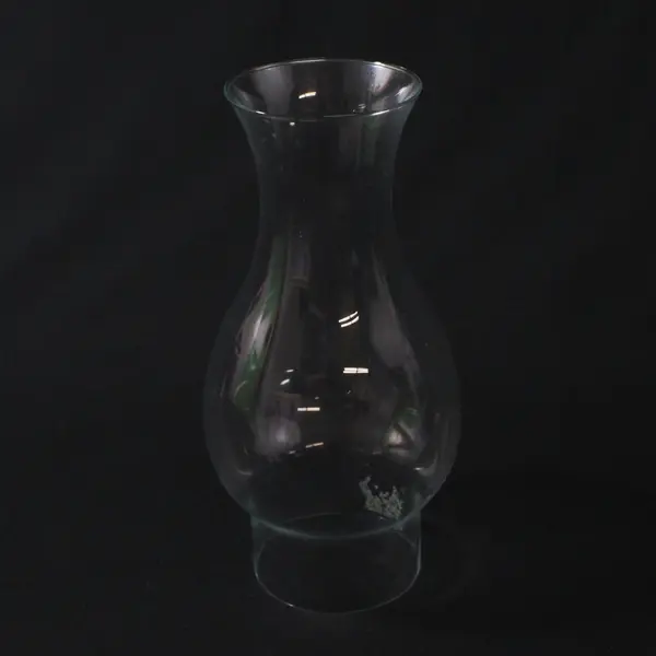 Unbranded Clear Glass Hurricane Lamp Chimney Shade 8.5in Hourglass