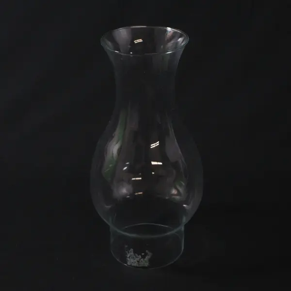 Unbranded Clear Glass Hurricane Lamp Chimney Shade 8.5in Hourglass
