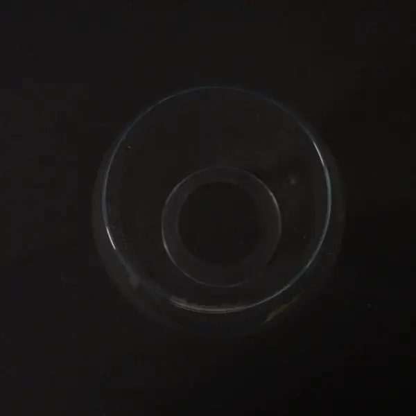 Unbranded Clear Glass Hurricane Lamp Chimney Shade 8.5in Hourglass