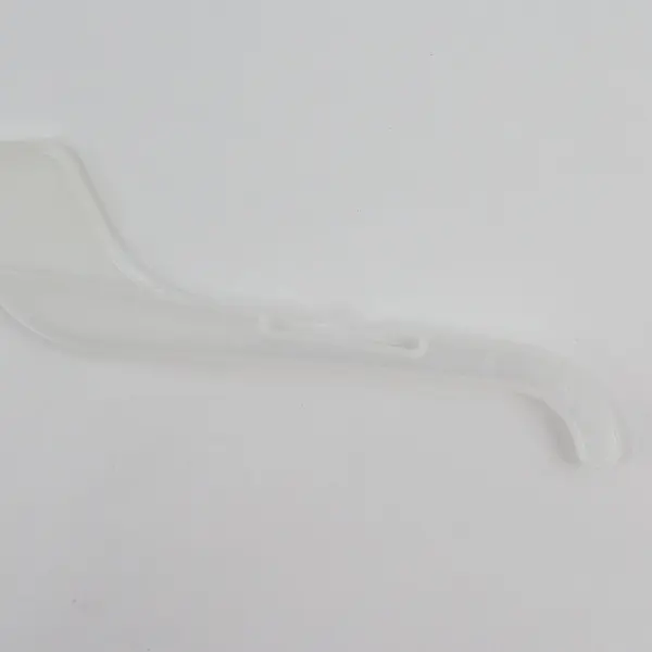 Lot of 10 Semi-Clear Plastic Shirt Hangers Clothes Organizer Display