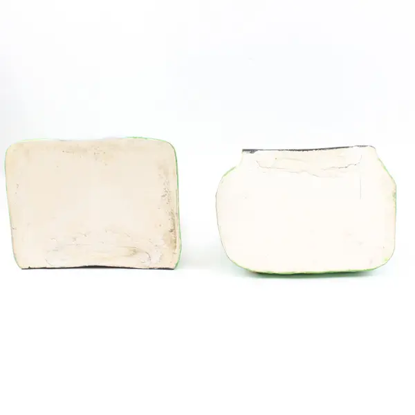 Vintage 1980 Alberta's Molds Fantasy Ceramic Bookends