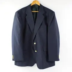 David Taylor Men's Navy Blue Blazer Sport Coat Size 44R