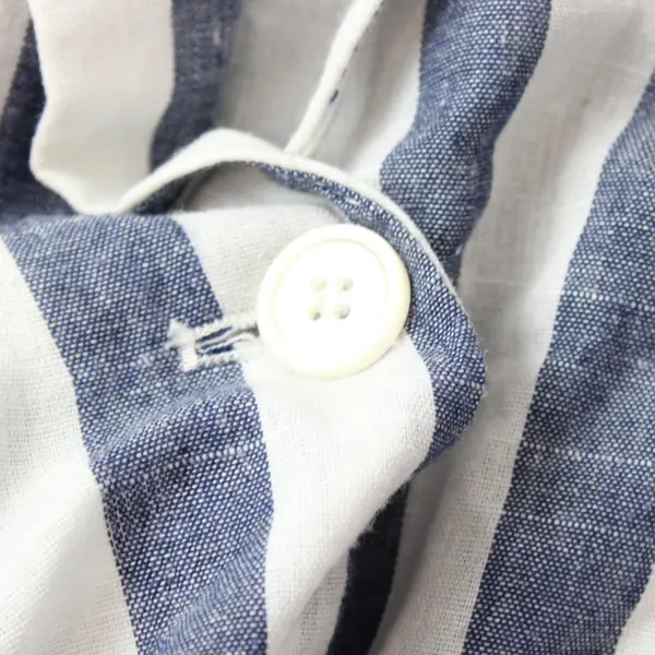 Petal Roz Women's Blue White Striped Blazer Size Large Tailored Jacket