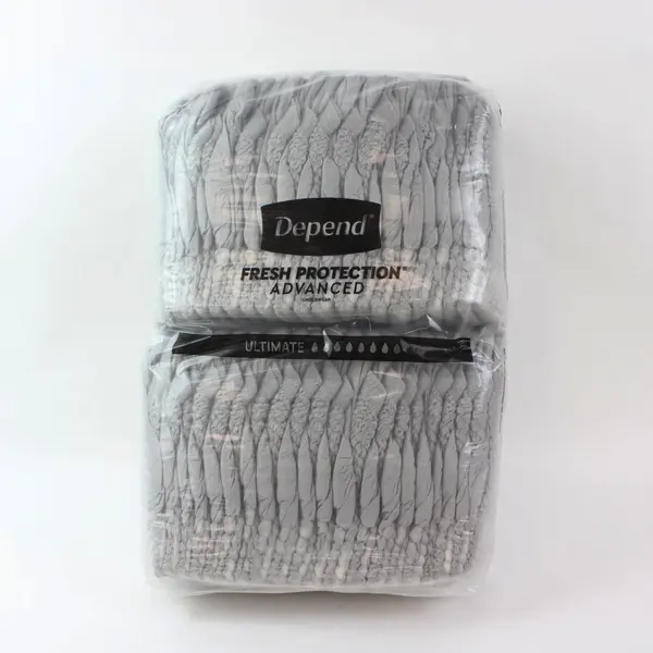 Depend Fresh Protection Advanced Ultimate Incontinence Underwear XL 40 Count