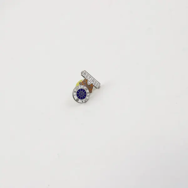 Teamsters Union Retiree Lapel Pin I.B. of T.C.W. & H.O.P.
