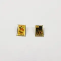 Old Glory Heroes USA37 Patriotic American Flag Lapel Pins Lot of 2