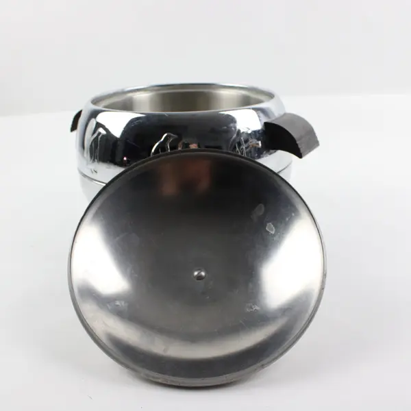 Vintage West Bend Penguin Chrome Hot & Cold Server Ice Bucket