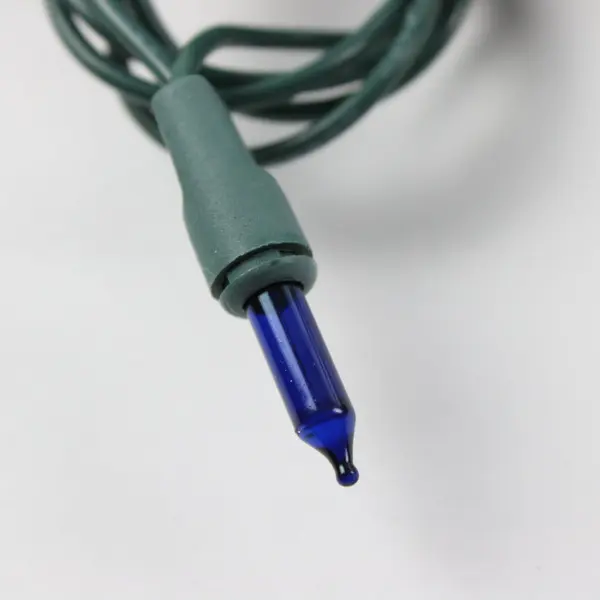 140 Blue Chasing Christmas String Lights Memory PX216M 45ft Lighted 49ft Cord