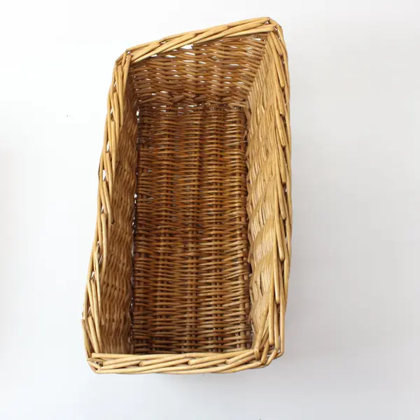 Lot of 2 Wicker Woven Baskets
