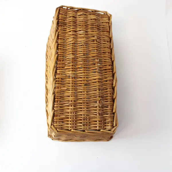 Lot of 2 Wicker Woven Baskets