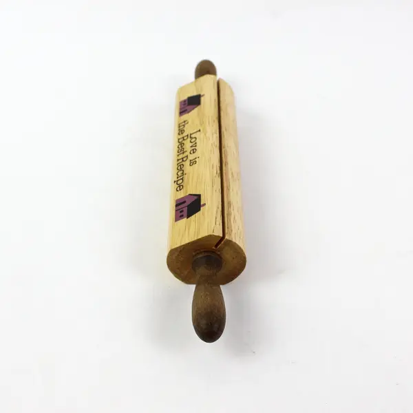 Enesco Decorative Rolling Pin Style Recipe Card Holder Love Is the Best Recipe