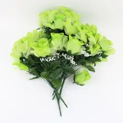 Lot of 6 Green Artificial Foliage Bouquets Faux Floral Decor