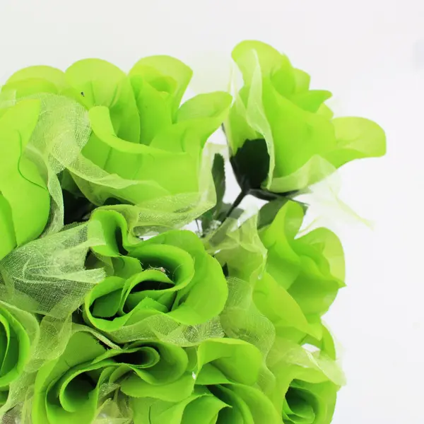 Lot of 6 Green Artificial Foliage Bouquets Faux Floral Decor