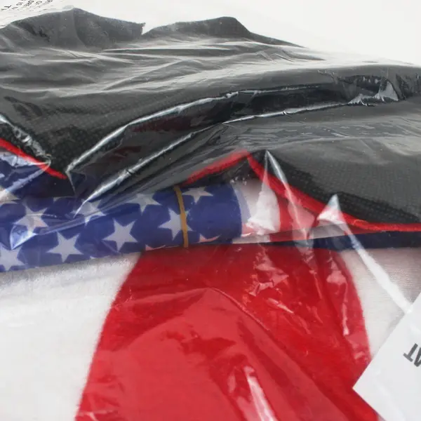 KOVOT LED Light Up American Flag Patriotic Hat Size L