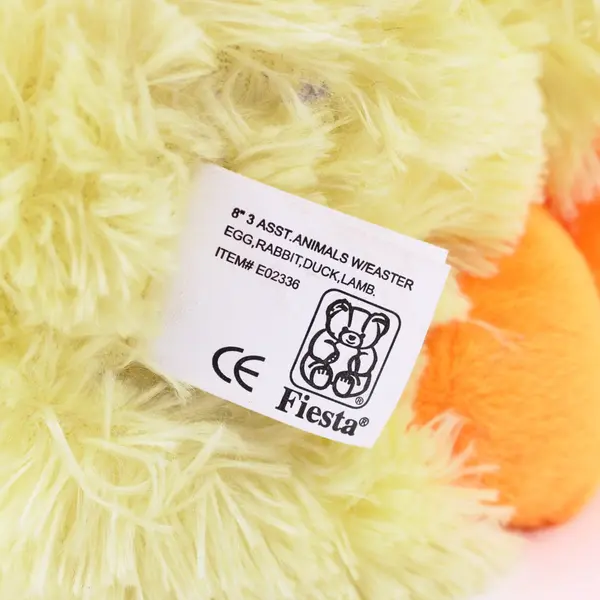 Fiesta Yellow Duck Plush Stuffed Animal 8in E02336