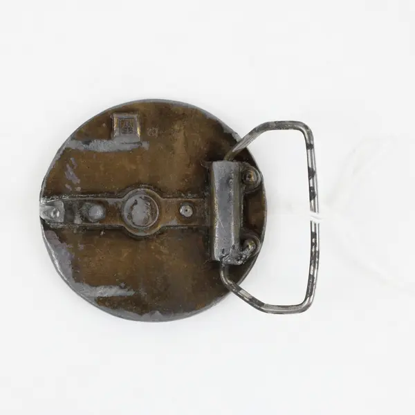 Steampunk Watch Belt Buckle Ornate Gear Mechanical Details