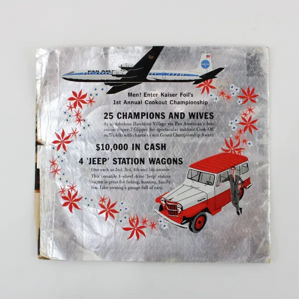 Vintage (1959) Cookout Champion Bar-B-Tricks Recipe Booklet Kaiser Aluminum Foil