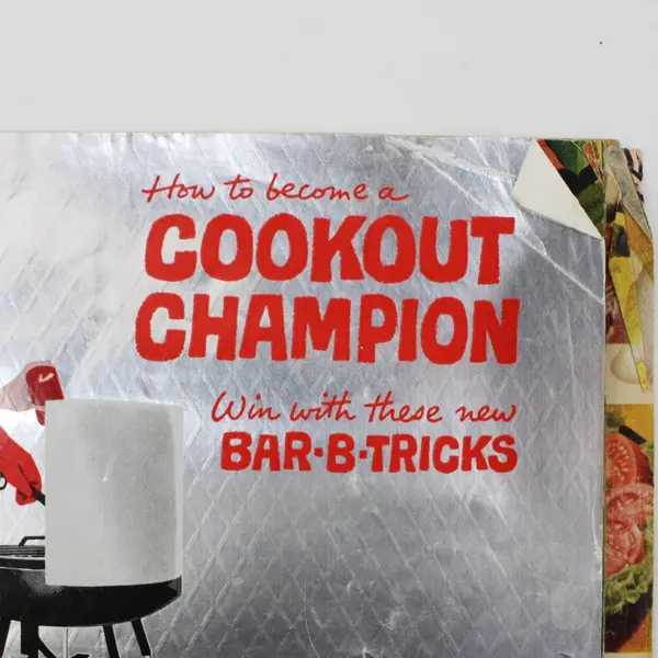 Vintage (1959) Cookout Champion Bar-B-Tricks Recipe Booklet Kaiser Aluminum Foil