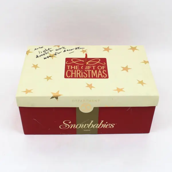 Department 56 Snowbabies The Gift of Christmas Shine Candle