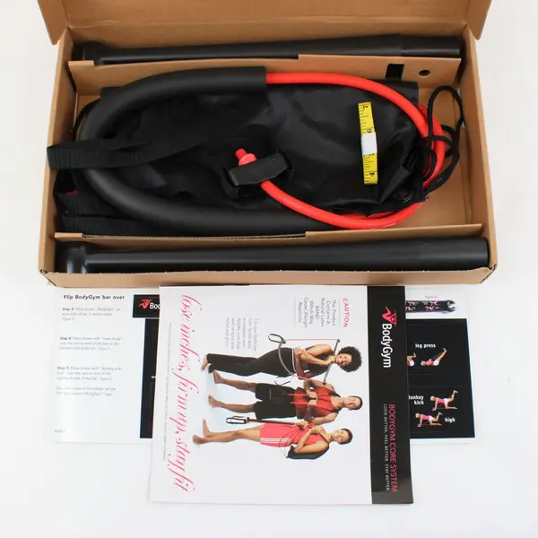 BodyGym Core System Portable Home Gym Resistance Trainer New Open Box