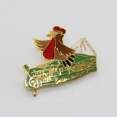 1988 Mt Hood Jazz Festival Commemorative Enamel Lapel Pin