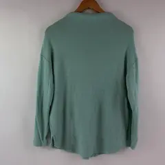 Old Navy Women's Teal Knit Mock Neck Pullover Sweater Size M