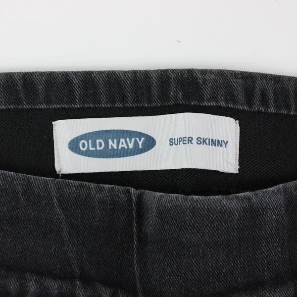 Old Navy Women's Black Pull-On Super Skinny Jeans Size 8