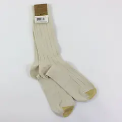 Gold Toe Sheffield Men's Crew Socks Beige Comfort Toe Seam 6-12.5