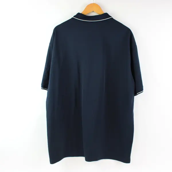 Nike Golf Men's XXL Dri-Fit Navy Blue Polo Shirt Short Sleeve Embroidered "QCD"