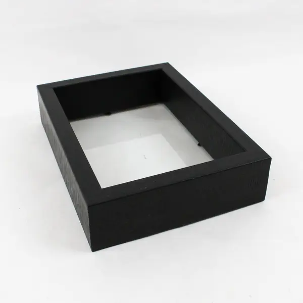 Black 6x8 Shadow Box Display Frame for Keepsakes Memorabilia Artwork