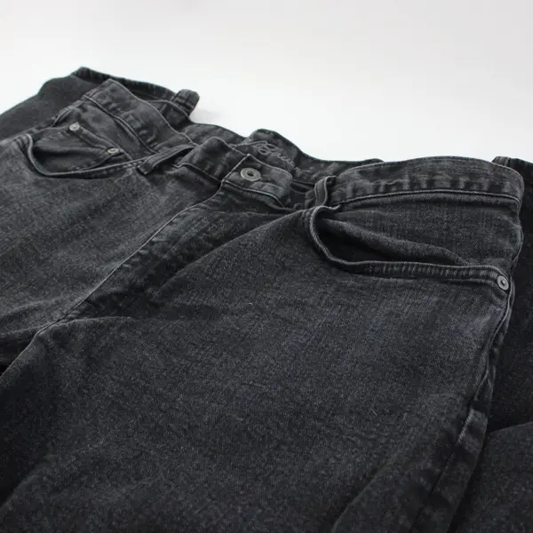 Eddie Bauer Men's Straight Leg Black Jeans 38x32