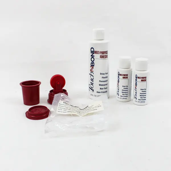 Touch-N-Bond Liquid Multi-Purpose Craft Adhesive 3 Bottles 8oz + 2x2oz