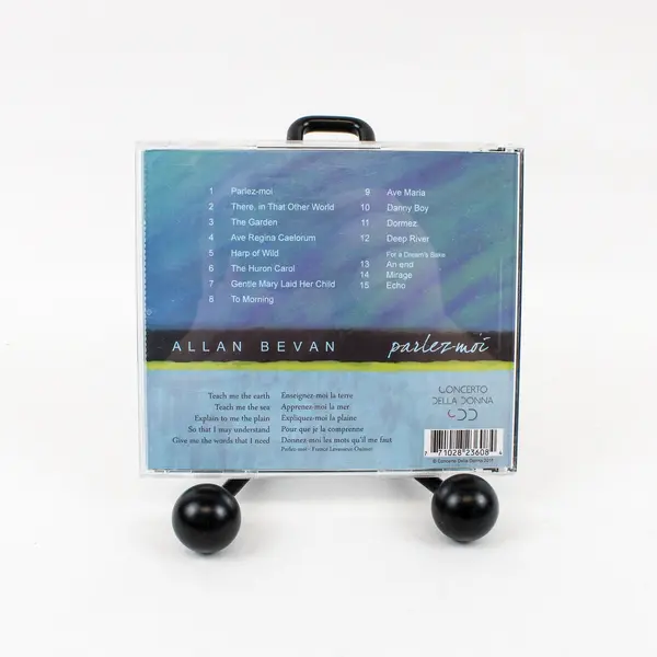 Allan Bevan Parlez-Moi CD Concerto Della Donna Iwan Edwards