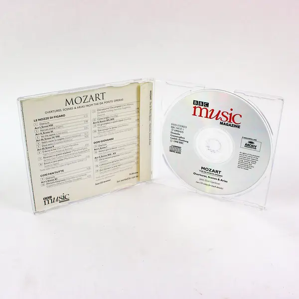 Mozart Da Ponte Operas Overtures Scenes Arias Gardiner BBC Music CD