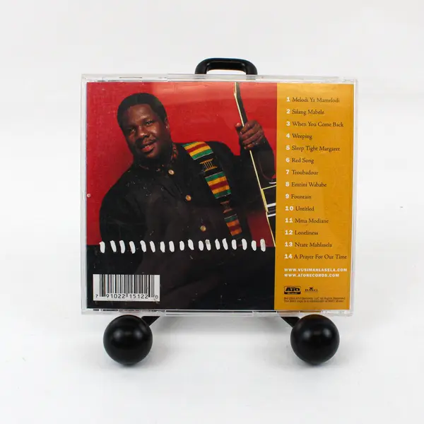 Vusi Mahlasela The Voice CD South African World Music