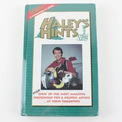 Haley's Hints 1999 Graham Haley & Rosemary Household Tips Hardcover Book