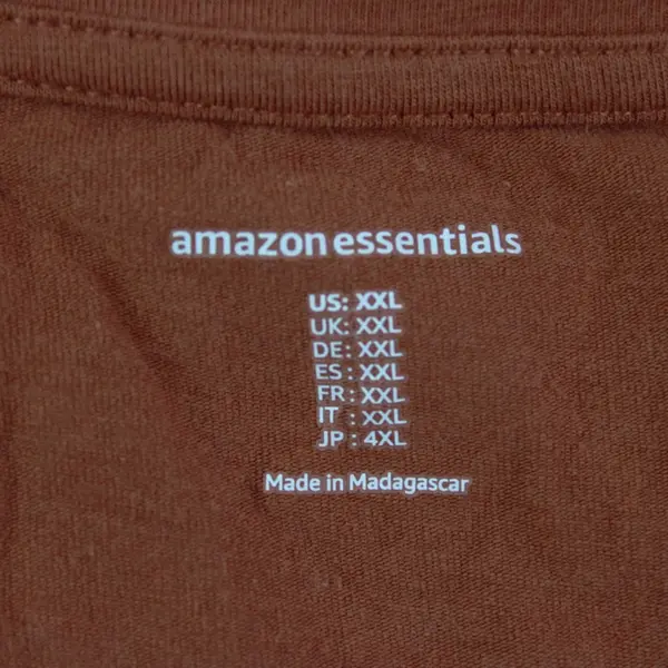 Amazon Essentials Women's Orange T-Shirt XXL Pre-Owned