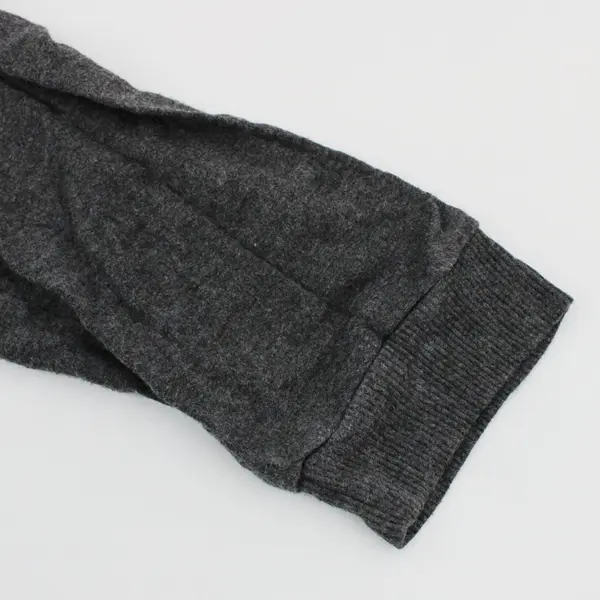 DIP Women's Large Dark Gray Long Sleeve Pajama Shirt