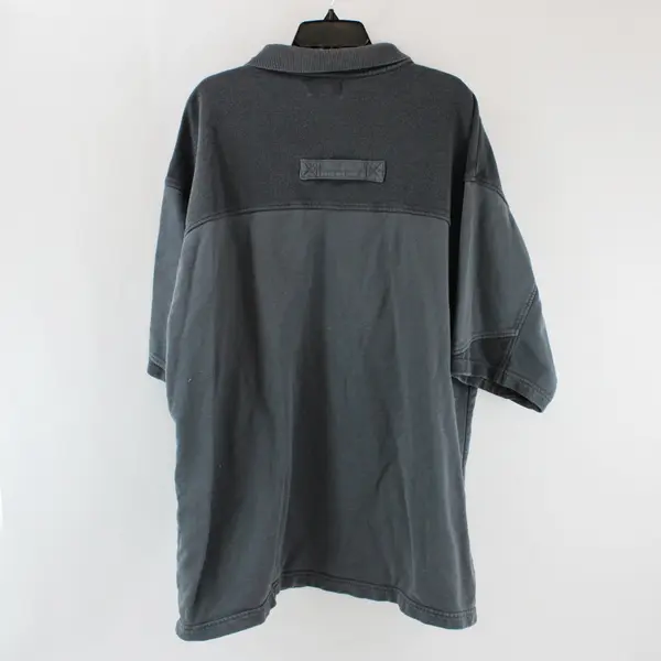 Steel Bridge Men's Gray 100% Cotton Polo Shirt Size 2XB