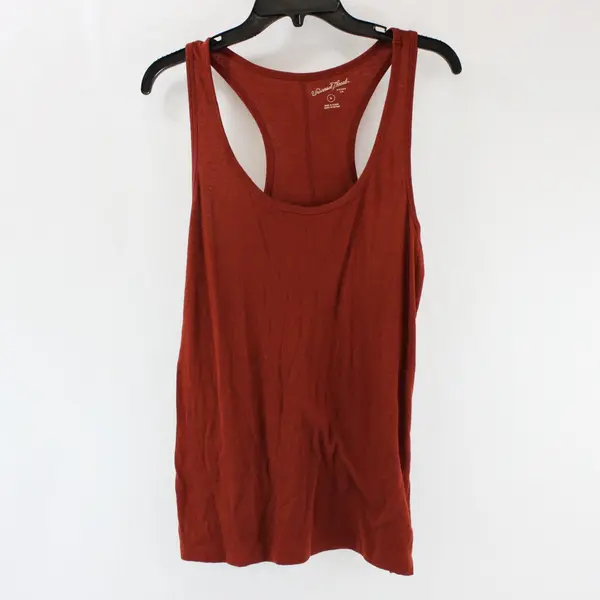 Universal Threads Women's XL Burnt Orange Racerback Tank Top