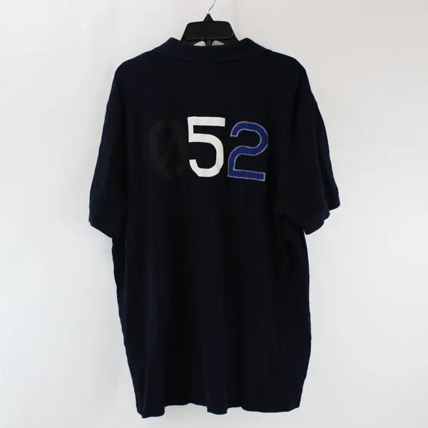 Converse Men's Polo Shirt Navy Blue XXL 