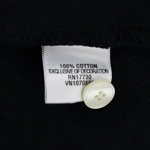 Converse Men's Polo Shirt Navy Blue XXL 