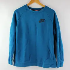 Nike Women's Large Teal Blue Long-Sleeve Sweatshirt