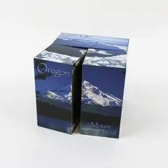 Oregon Souvenir Folding Photo Puzzle Cube Brain Teaser