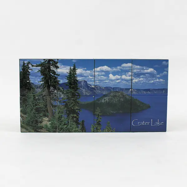 Oregon Souvenir Folding Photo Puzzle Cube Brain Teaser