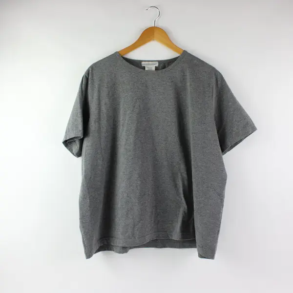 Fashion Formulas Women's Gray Short Sleeve T-Shirt Size 2X