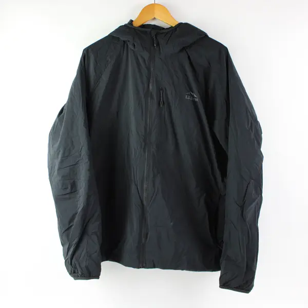 L.L. Bean Men's Black Zip-Up Jacket XL Regular