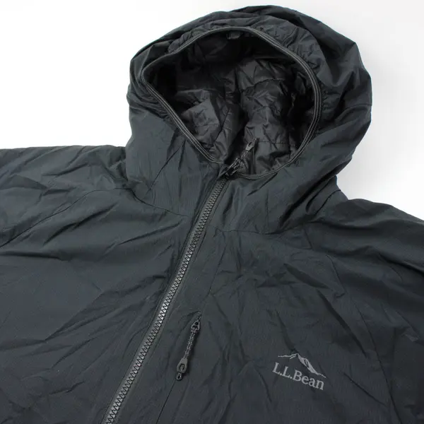 L.L. Bean Men's Black Zip-Up Jacket XL Regular